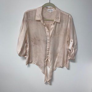 Bella Dahl Pink Button Down